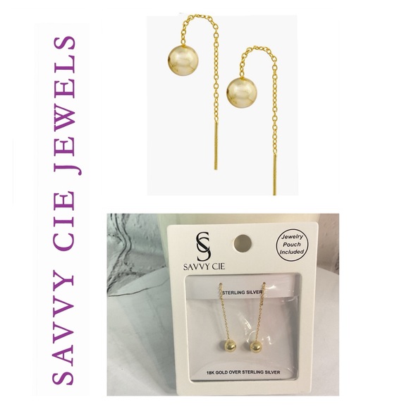 🐘🐘 18K Gold Over Sterling Silver Earrings